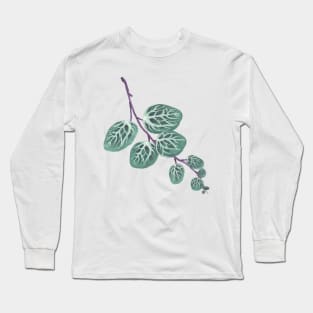 Peperomia Prostrata Leaf Long Sleeve T-Shirt